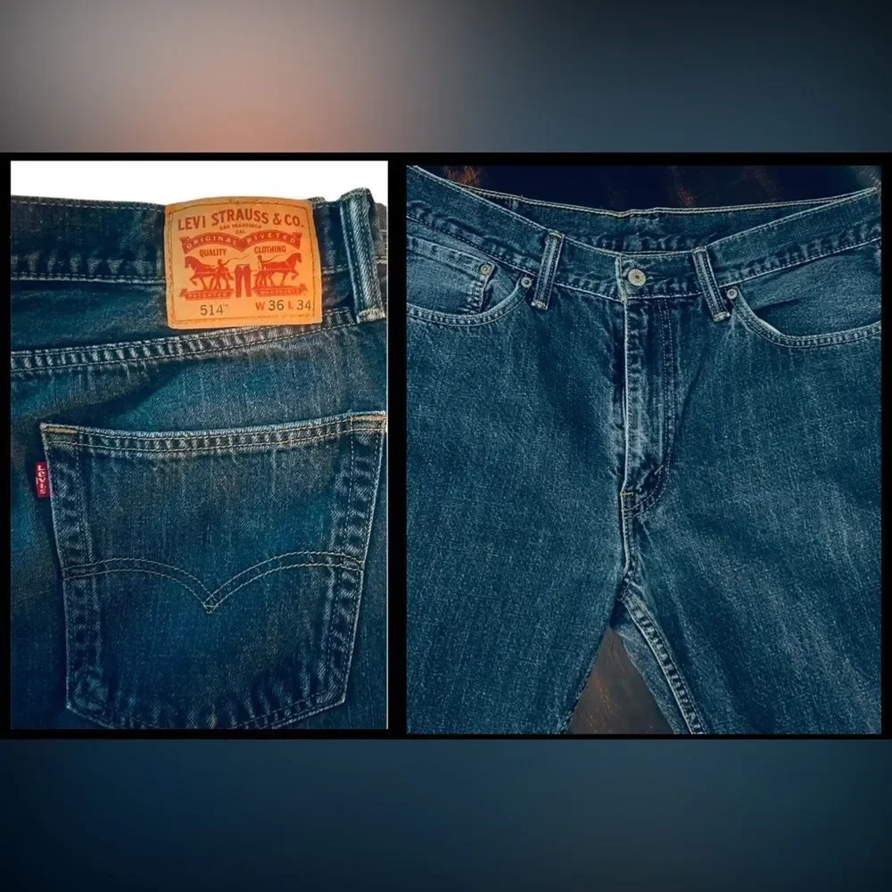 Levi’s Vintage 514M Straight Fit Men’s Jeans